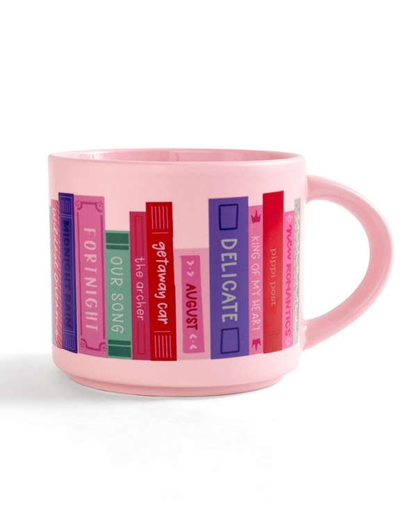 Book Tour Bookshelf Large Ceramic Mug, 4 of 5