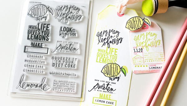 Stamp Set : 4×6 Lemon Squeezy, 2 of 3