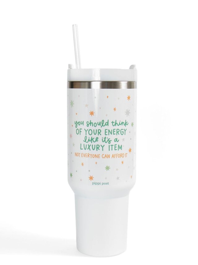 Energy Is A Luxury 40oz Tumbler, 5 of 7