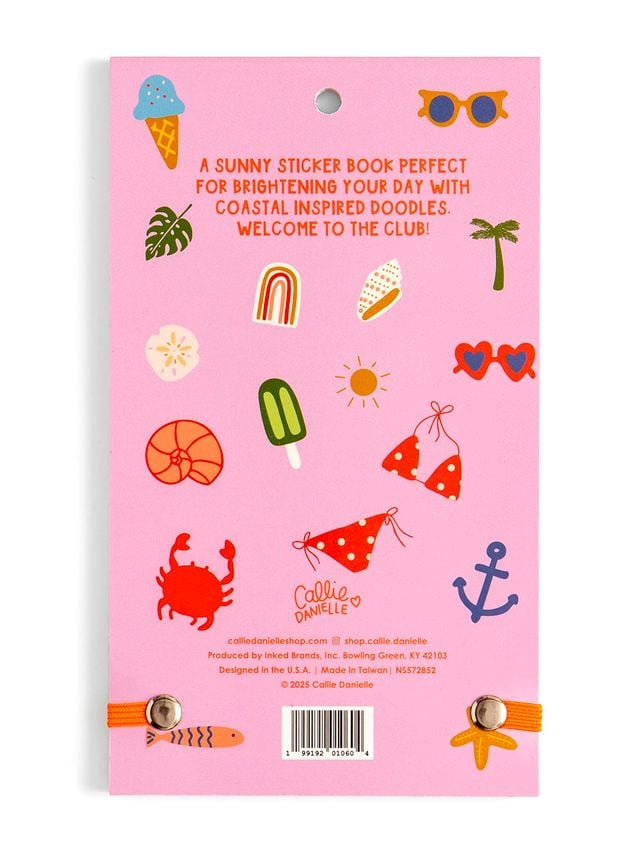 Sunny Sticker Club - Beach & Coastal-Inspired Sticker Book, 2 of 6