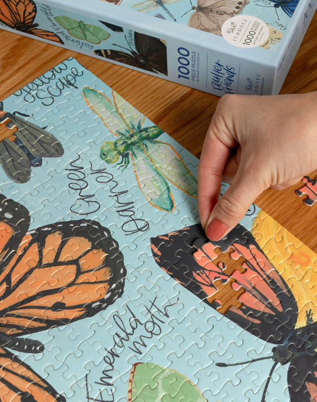 Flutter Friends - 1,000 Piece Jigsaw Puzzle, 7 of 8