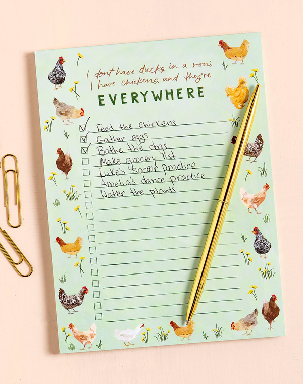 Chicken Meadows Notepad, 1 of 2