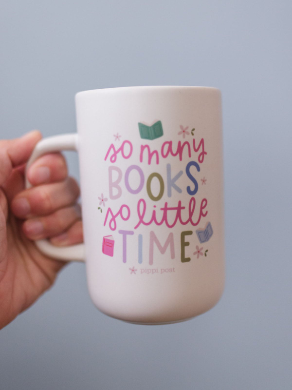 So Many Books So Little Time Tall Ceramic Coffee Mug, 2 of 4