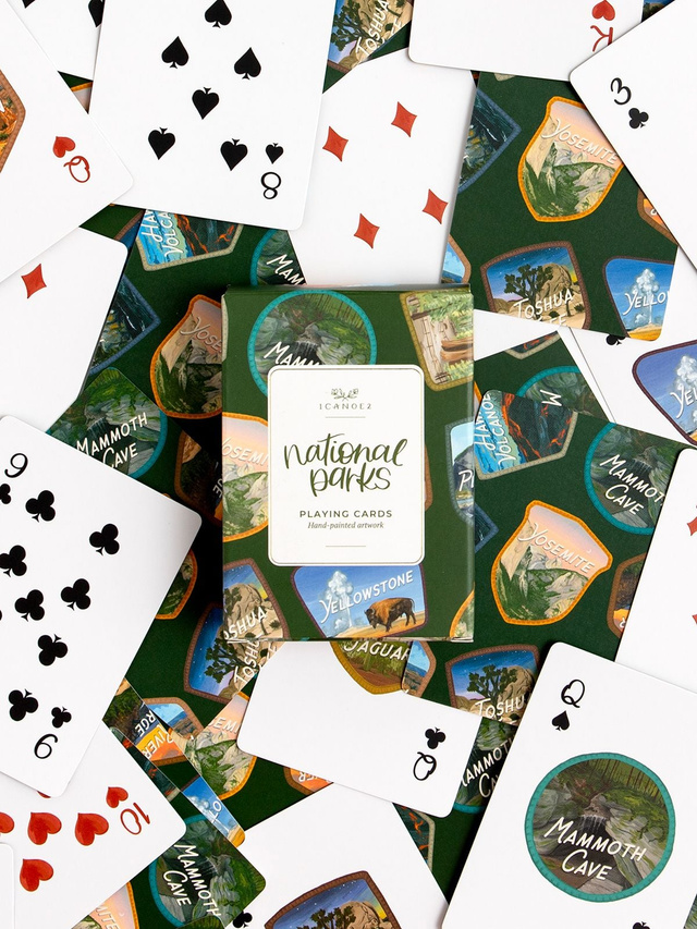 National Parks Badges Deck of Playing Cards, 2 of 3