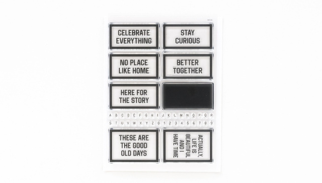 Stamps Are Fun 6×8 Stamp Set - October 2025, 1 of 2