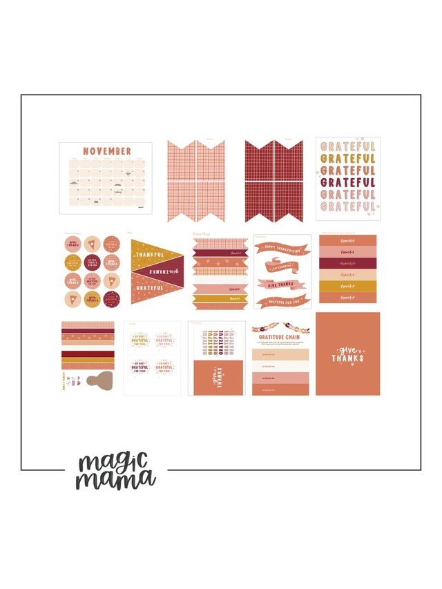 Grateful And Thankful Digital Bundle, 1 of 3