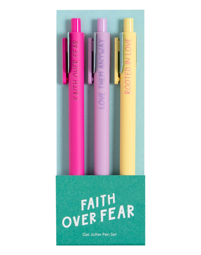 Faith Over Fear Pen Set, 1 of 3