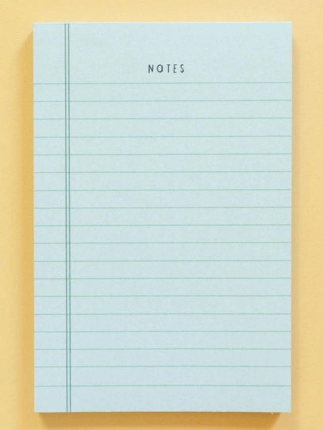 Green Notes Notepad, 1 of 3