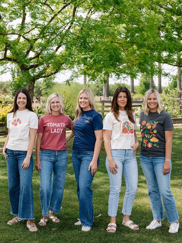 Tomato Bunch Tee - Ivory, 3 of 5