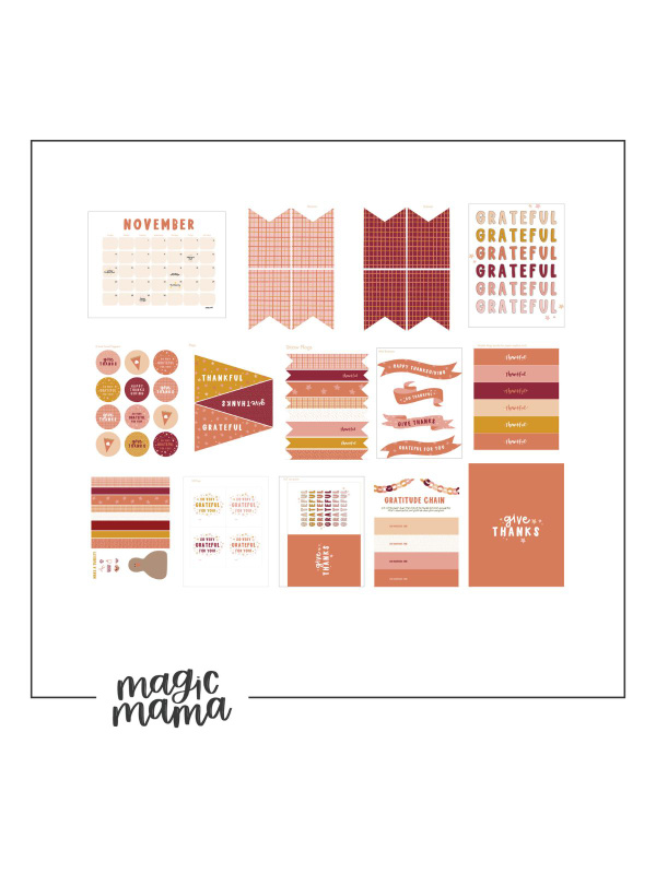 Grateful And Thankful Digital Bundle, 1 of 2
