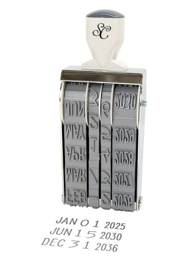 Classic Mega Date Stamp, 1 of 3