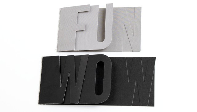 Color Collective Word Stacks - Black, 2 of 2