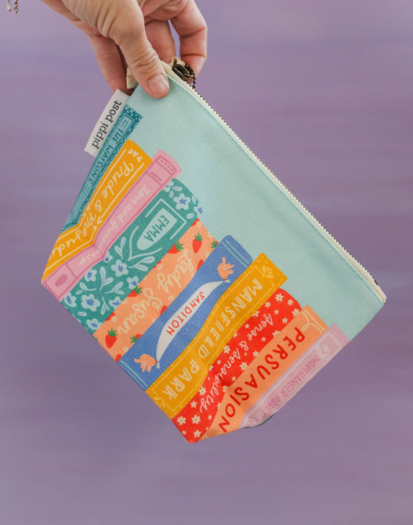Jane Austen Books Canvas Pouch, 1 of 3