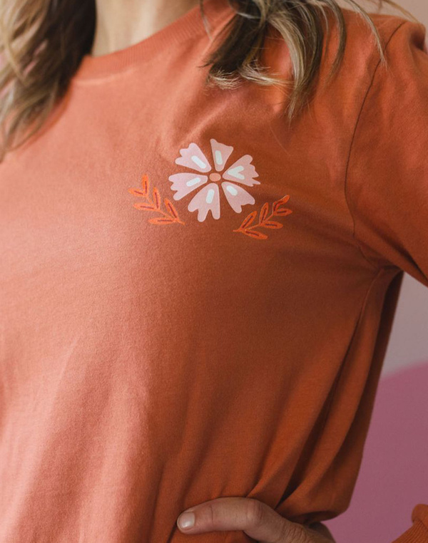 Life Starts in the Fall Long-Sleeve Tee - Yam, 2 of 4