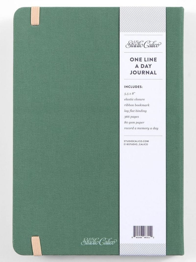 One Line A Day Guided Memory Journal, 2 of 4