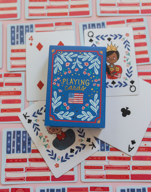 American Flag Books Deck of Playing Cards, 2 of 7