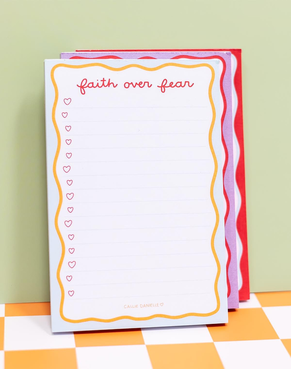Faith Over Fear Notepad, 2 of 6