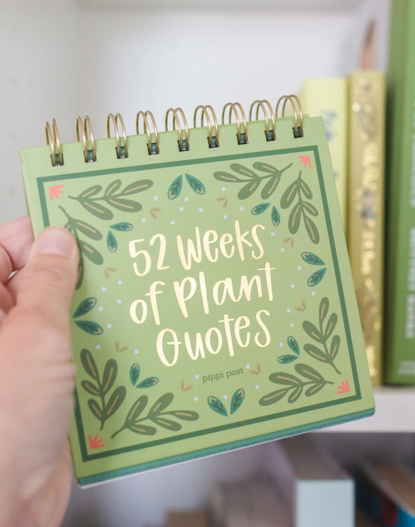 52 Weeks of Plant Quotes Flip Desk Calendar, 1 of 8