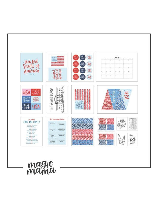 Stars and Stripes Digital Bundle, 1 of 3