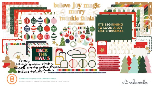 December Daily® 2024 Digital Main Kit, 1 of 1