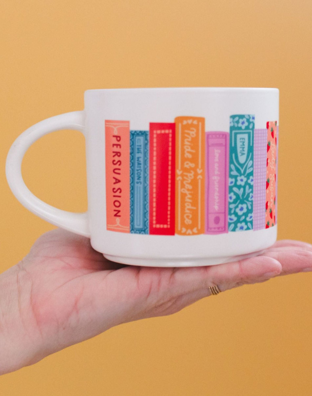 Jane Austen Books Large Ceramic Mug, 2 of 3