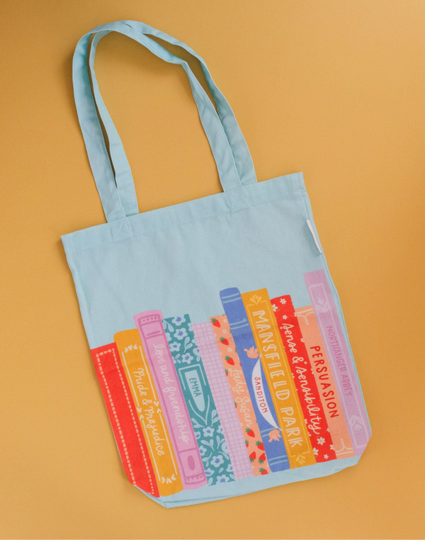 Jane Austen Books Tote Bag, 3 of 4