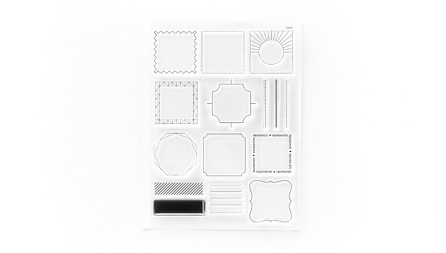 Stamps Are Fun 6×8 Stamp Set - April 2026, 1 of 2