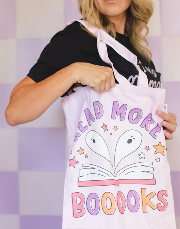 Read More Booooks Tote Bag, 1 of 3
