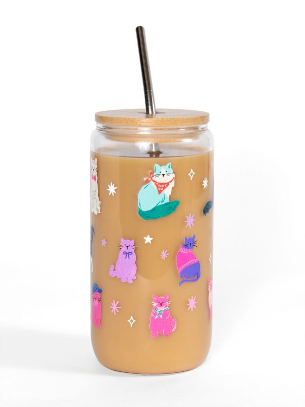 Cool Cats Glass Can, 5 of 7