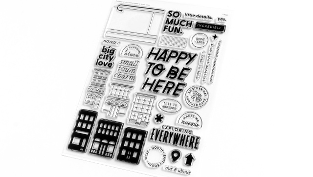 Stamp Set : 6×8 Happy To Be Here, 2 of 9