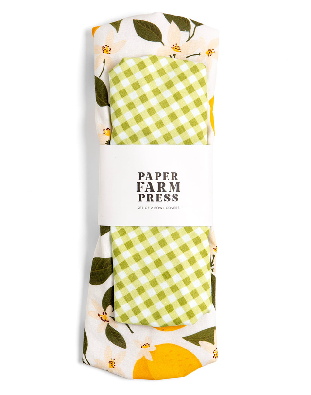 Orange Orchard Bowl Cover Set, 3 of 3