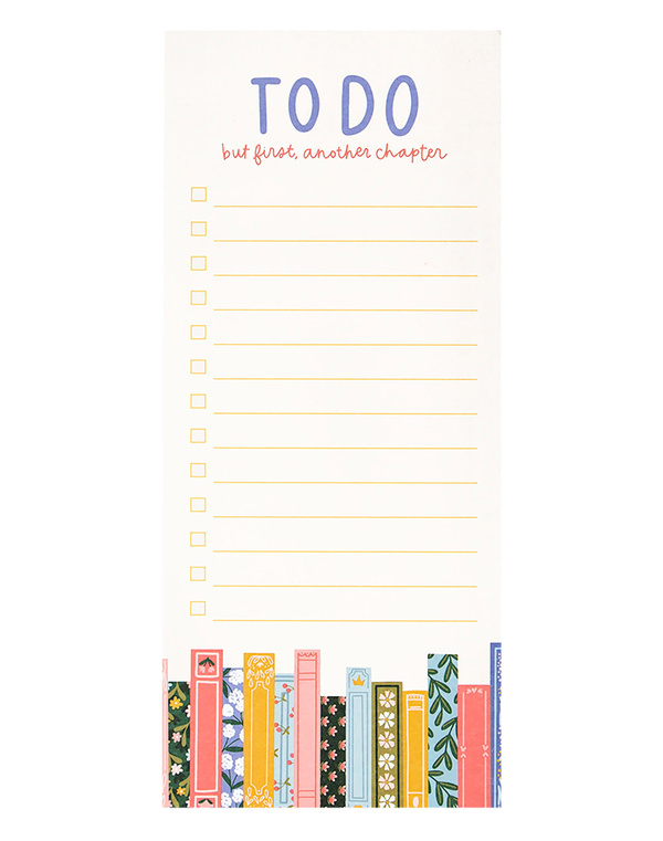 But First Another Chapter Books To-Do Notepad, 6 of 7