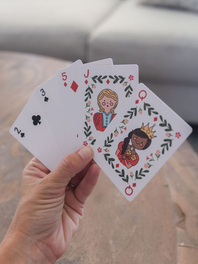 Ballet Florals & Bows - Deck of Playing Cards, 2 of 6