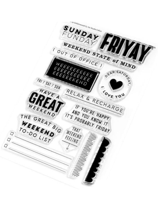 Stamp Set : 4×6 That Weekend Feeling by Goldenwood Co, 2 of 3