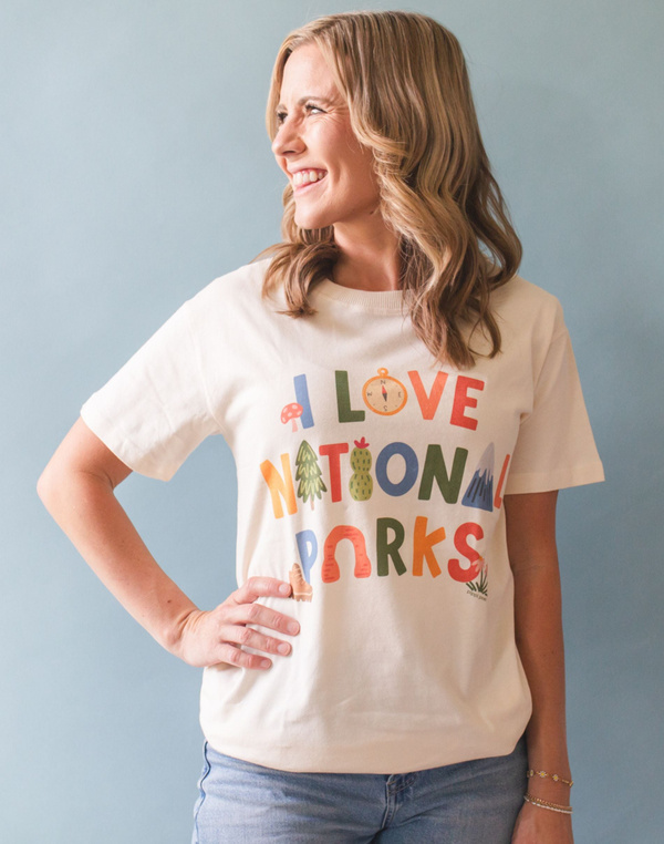 I Love National Parks Tee - Ivory, 1 of 6