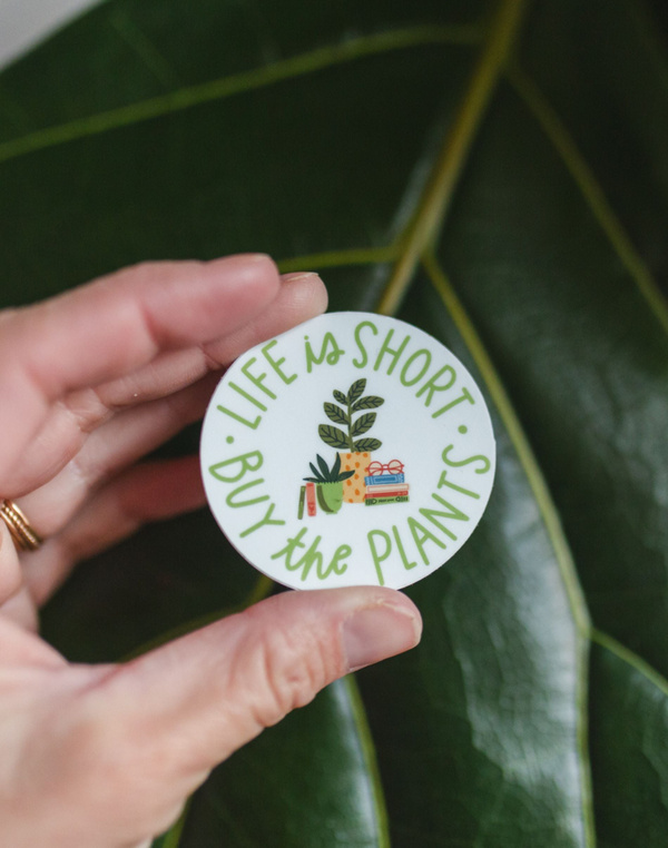 Buy The Plants Decal Sticker, 3 of 4