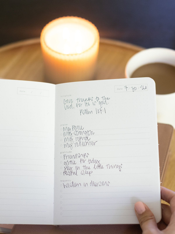 Blush Pink Guided Prayer & Reflection Journal, 5 of 8