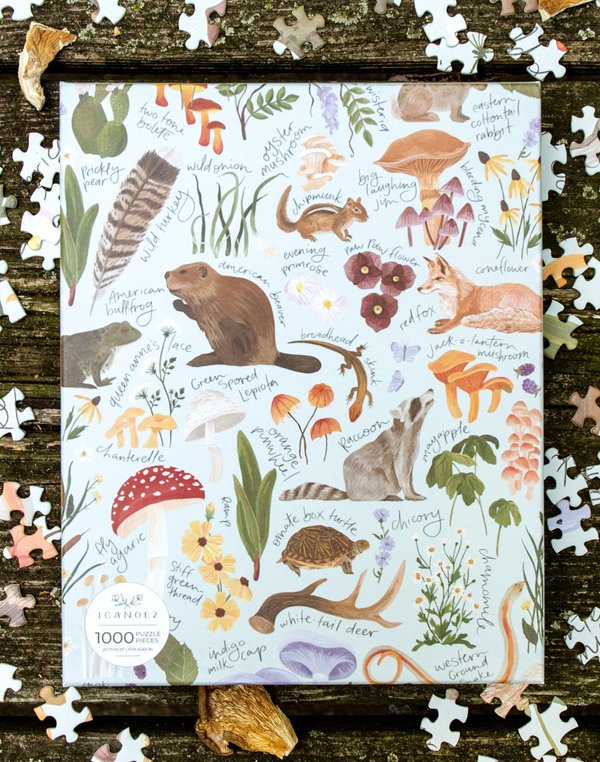 Flora & Fauna - 1,000 Piece Jigsaw Puzzle, 3 of 6