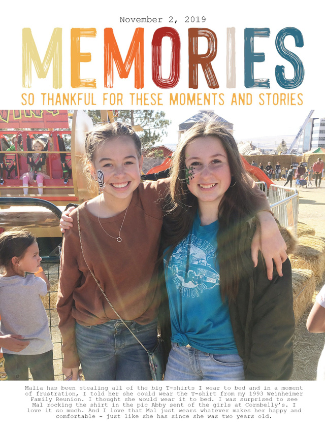 Memories, 1 of 1