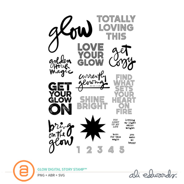 Glow Digital Story Stamp™ , 1 of 1