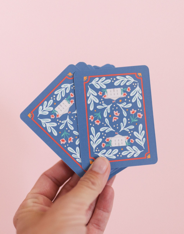 USA Trivia Game - Deck of Cards + Storage Tin, 2 of 8