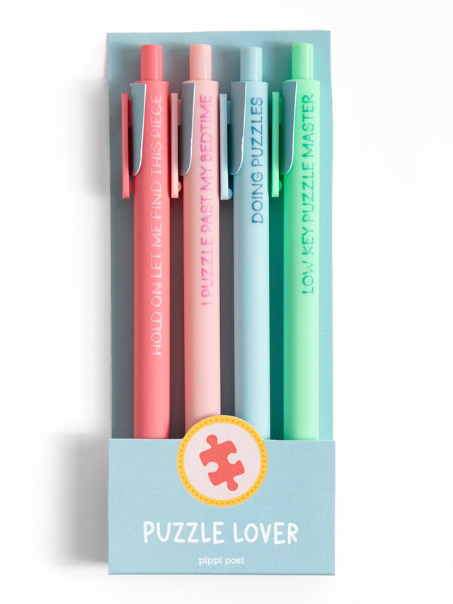 Puzzle Lover Pen Set, 1 of 3