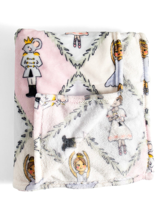 The Nutcracker Christmas Fleece Throw Blanket, 6 of 7