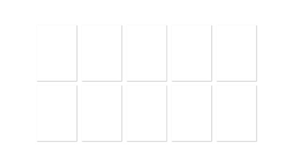 5×7 Cardstock Sticker Paper - White, 1 of 2