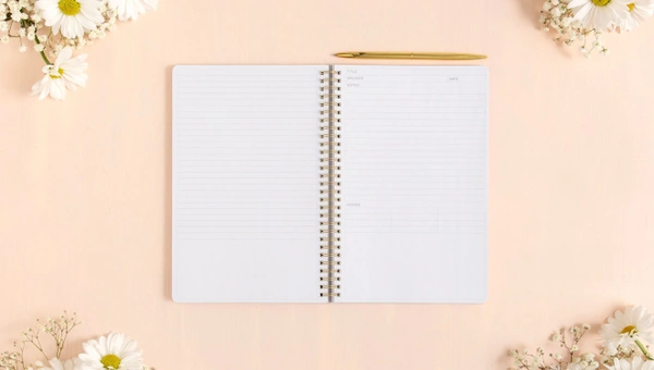 Notebook - Lilac with Maps, 7 of 8