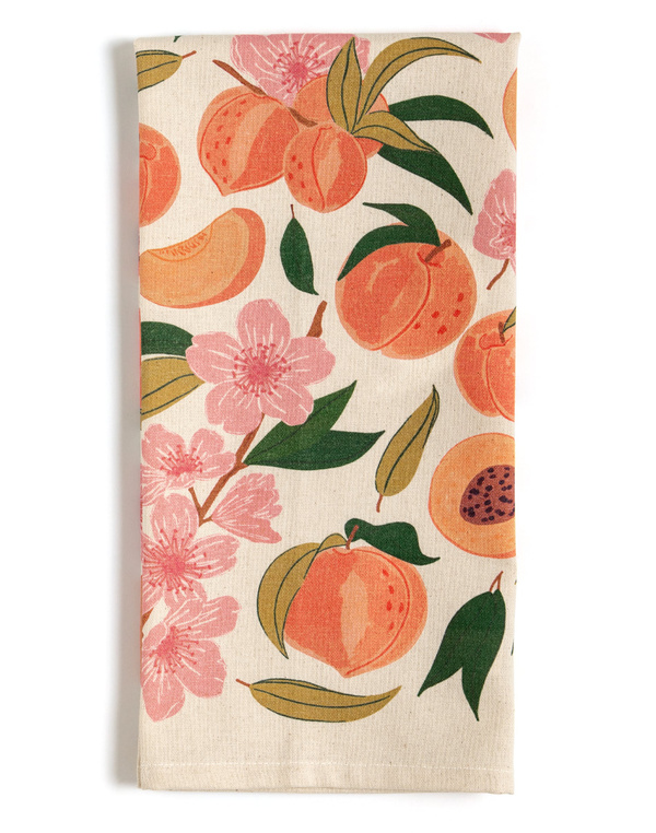 Peach Blossom Tea Towel, 6 of 6