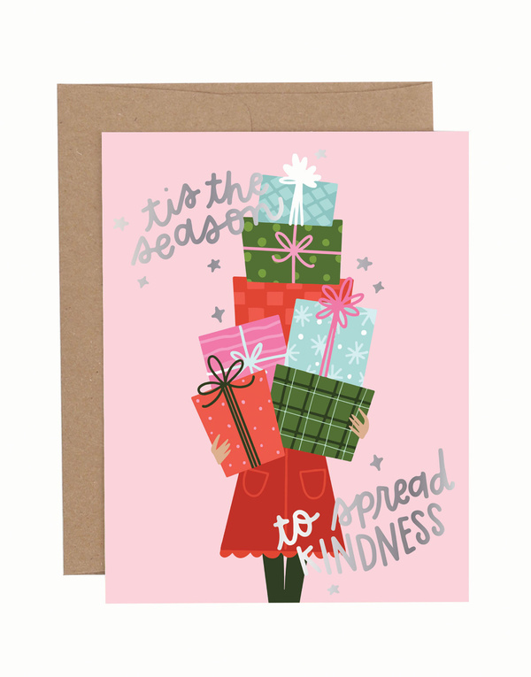 Tis The Season Holiday Greeting Card, 1 of 1