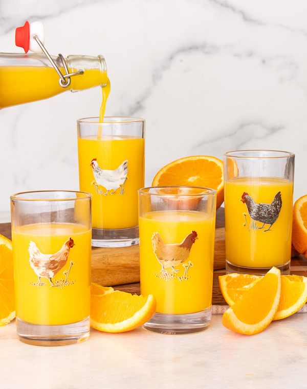 Delaware Chicken 6oz Mini Juice Glass, 3 of 4