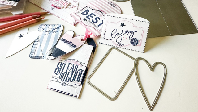 Metal Die Set : Heart & Card Insert, 4 of 5