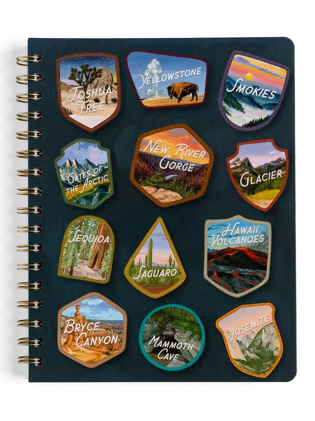 National Park Badges Spiral Notebook, 2 of 3